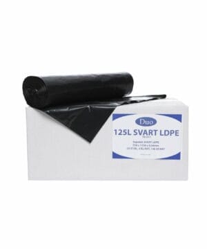 125l Säck Svart 40my 150st/krt