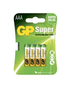 Batteri AAA Alkaliska 4-pack