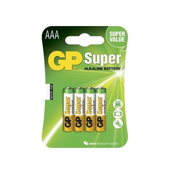 Batteri AAA Alkaliska 4-pack