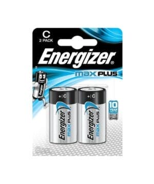 Batteri Max Plus Alkaliskt C 2-pack