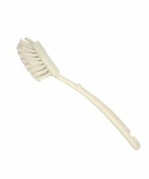 Diskborste-med-Skrapkant-Vit