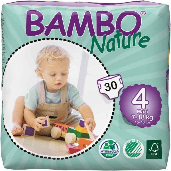 Blöjor Bambo Nature 4 Maxi 7-18 kg