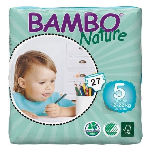 Blöjor Bambo Nature 5 Junior 12-22 kg
