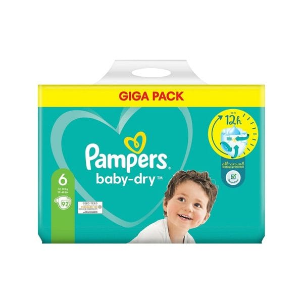 Pampers Baby Dry S6 13-18Kg 92-p