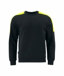 Sweatshirt Svart/Gul 2125