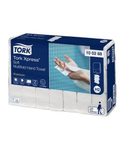 H2 Tork Premium Pappershandduk Soft