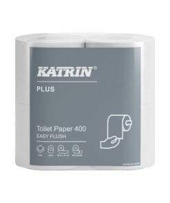 Katrin Plus Toalett 400 EasyFlush 5x4p