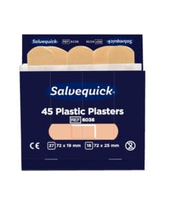 Plåster Plast 6-Pack x 45st 6036