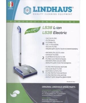 Dammsugarpåse Lindhaus LS38 8 pack